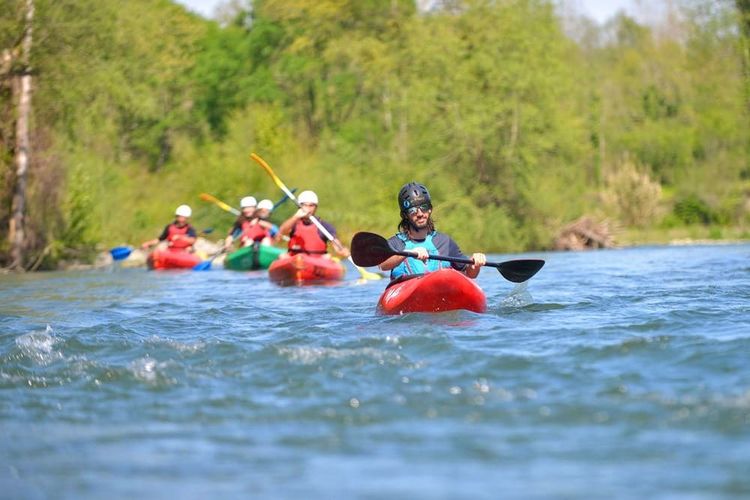 L'été, les sports d'eaux sont très prisés des touristes et habitants de l'agglomération paloise. DR- R. Langlumé